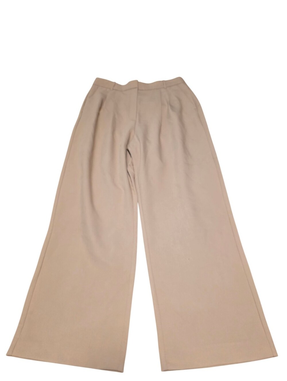 Abercrombie & Fitch NWT Pleated Wide Leg Business Casual Pants Size 32/14 Tan